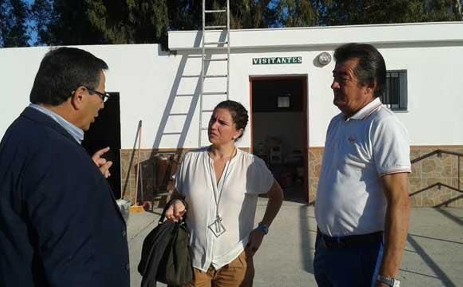 Diputación moderniza los vestuarios del campo de fútbol de San Isidro del Guadalete