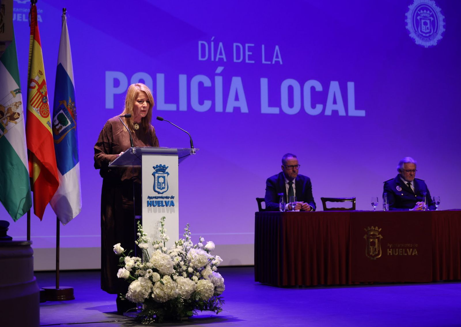 Fotografías de la entrega de honores y distinciones del Día de la Policía Local