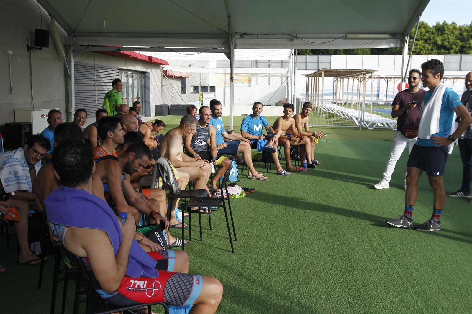 Fotogalería triatleta Javier Gómez Noya en Almería