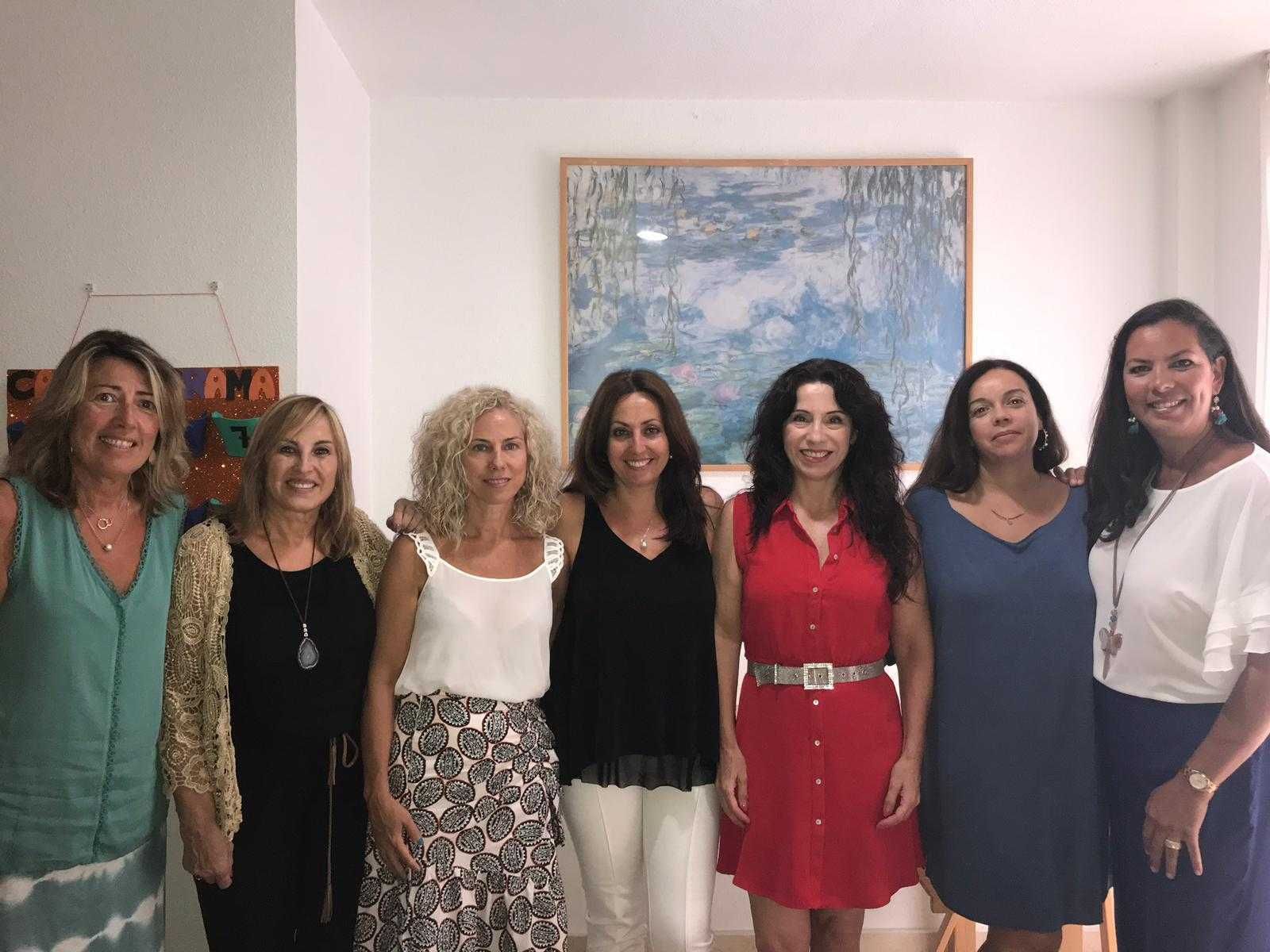 Visita de Rocío Ruiz al Instituto Andaluz de la Mujer de Huelva.