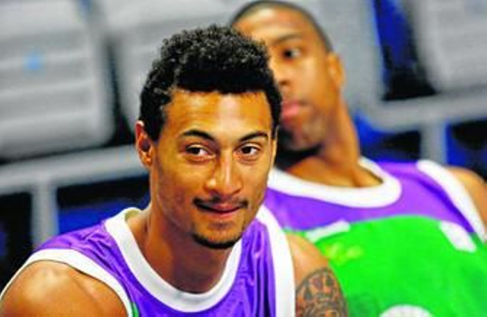 Jackson y Hendrix, en una imagen al comienzo de temporada.