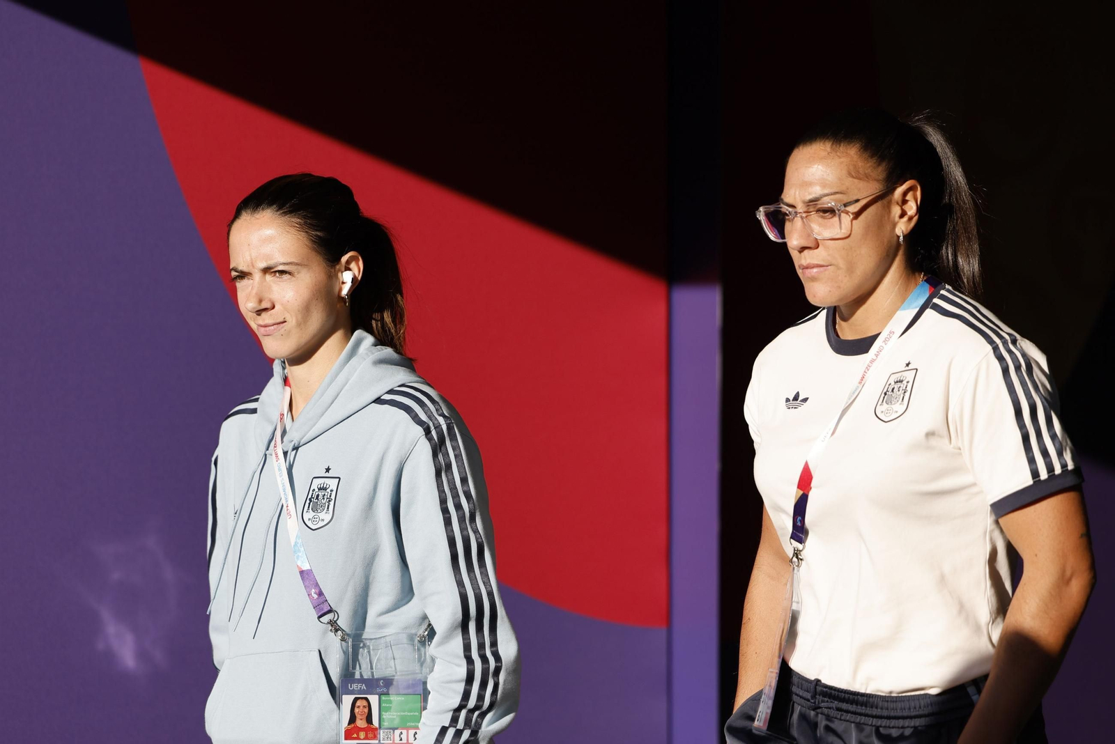 Las fotos del Italia - España de la Eurocopa femenina