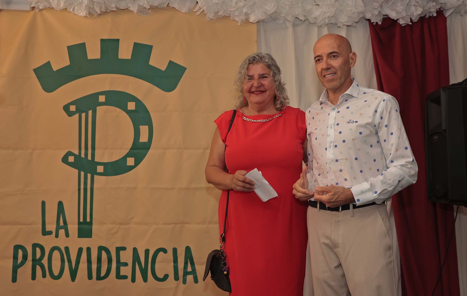 Imágenes de la recepción en la caseta La Providencia en la Feria Real de Algeciras