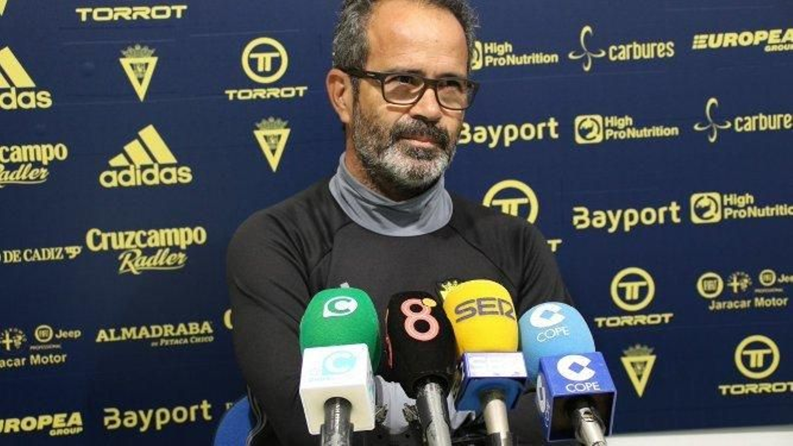 Álvaro Cervera, durante la rueda de prensa.