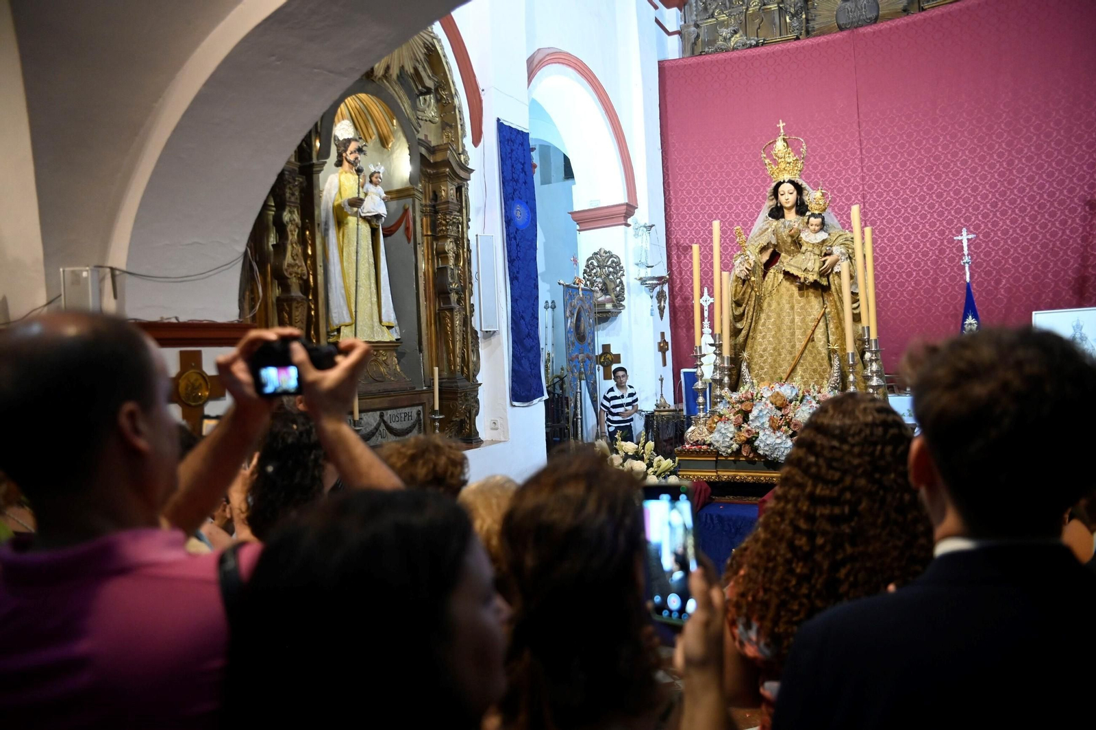 Las imágenes de la vuelta de la Virgen del Socorro a su ermita