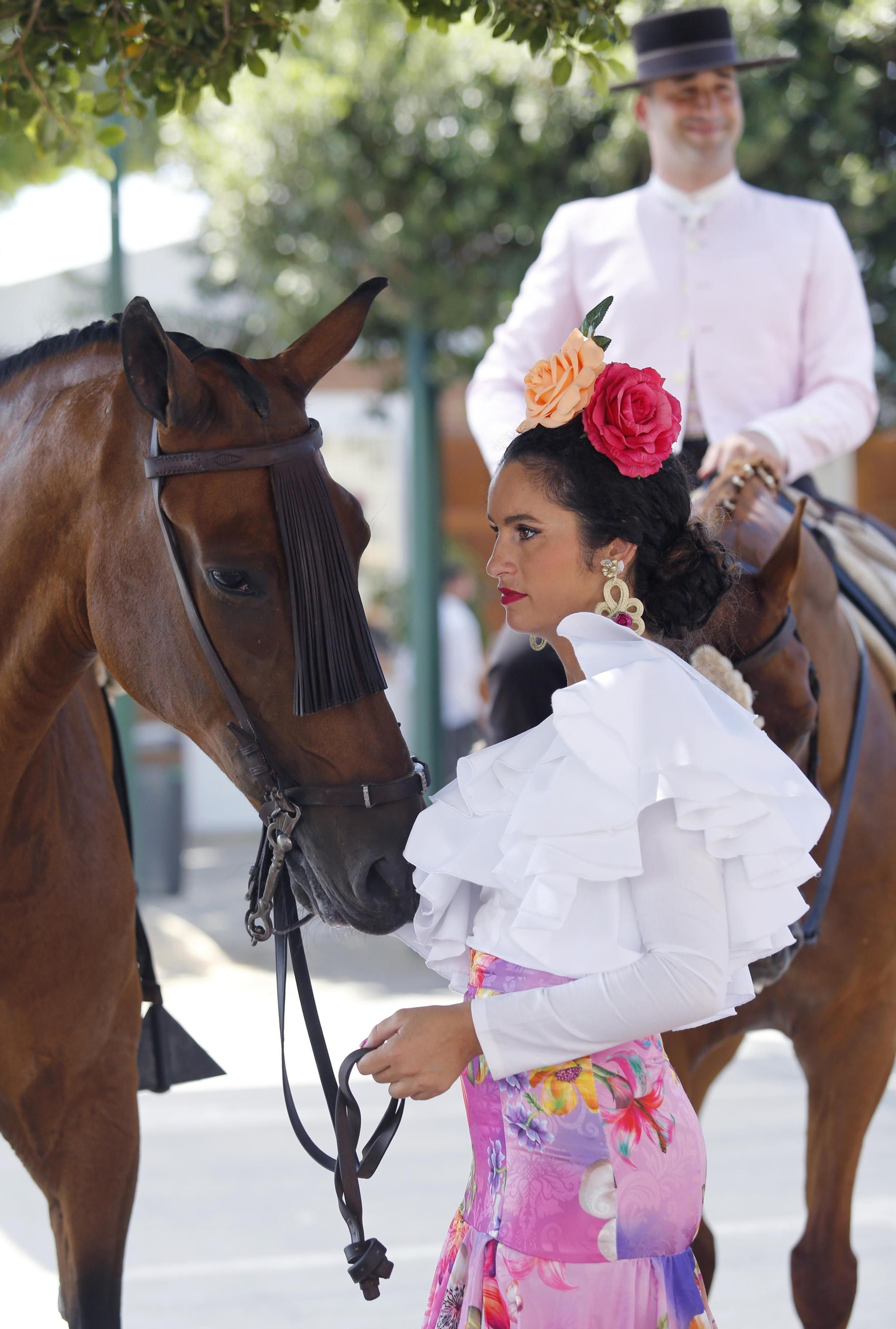 Feriantes en los festejos de Agosto