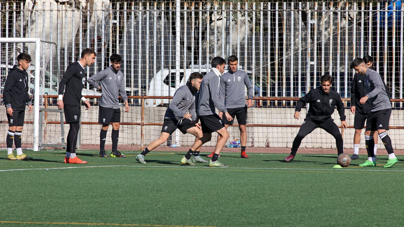 Entrenamiento de Juan Pedro 'El Pirata' con el Xerez CD