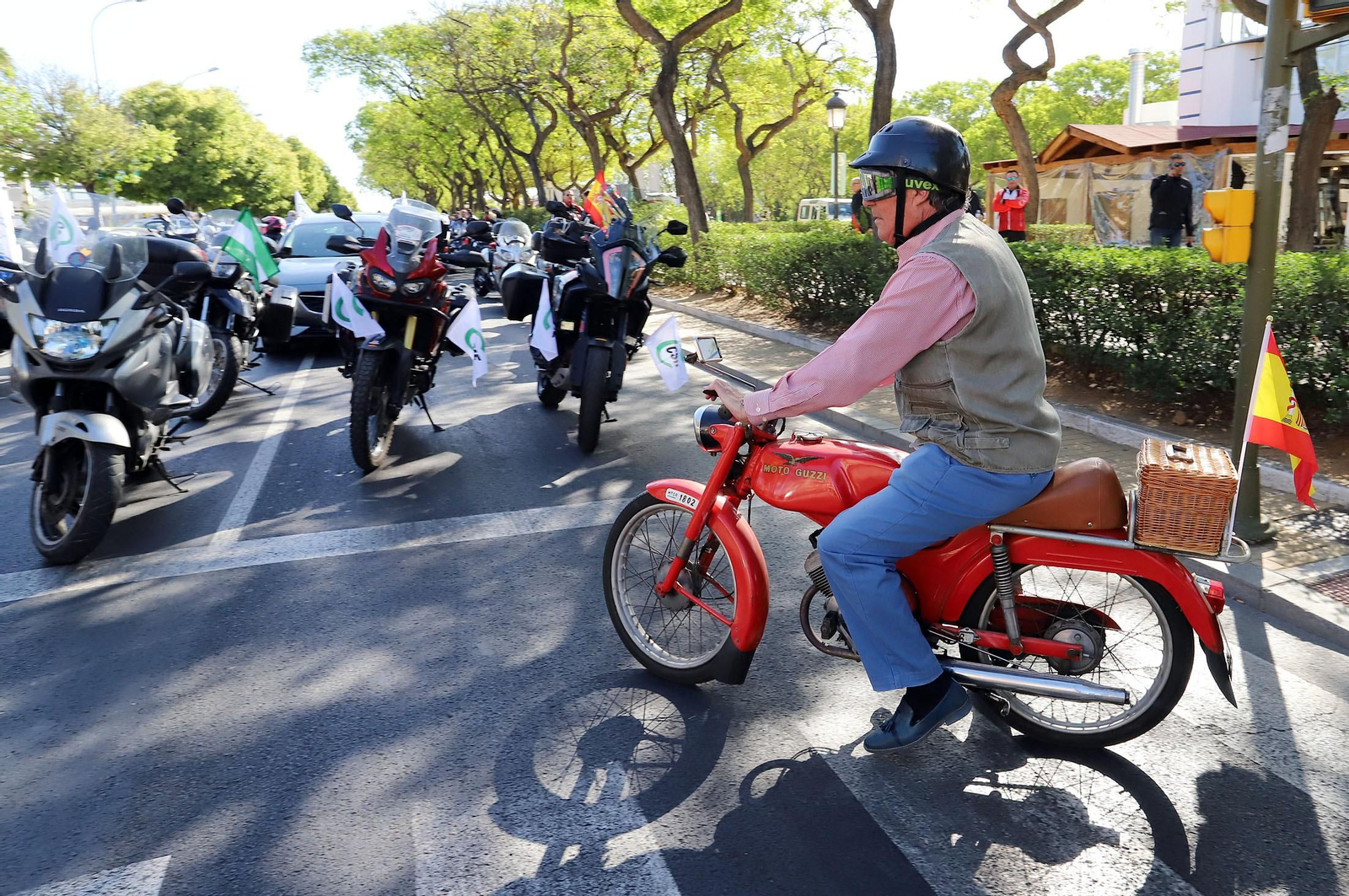 Imágenes de la III Ruta Moto-Solidaria organizada por CSIF