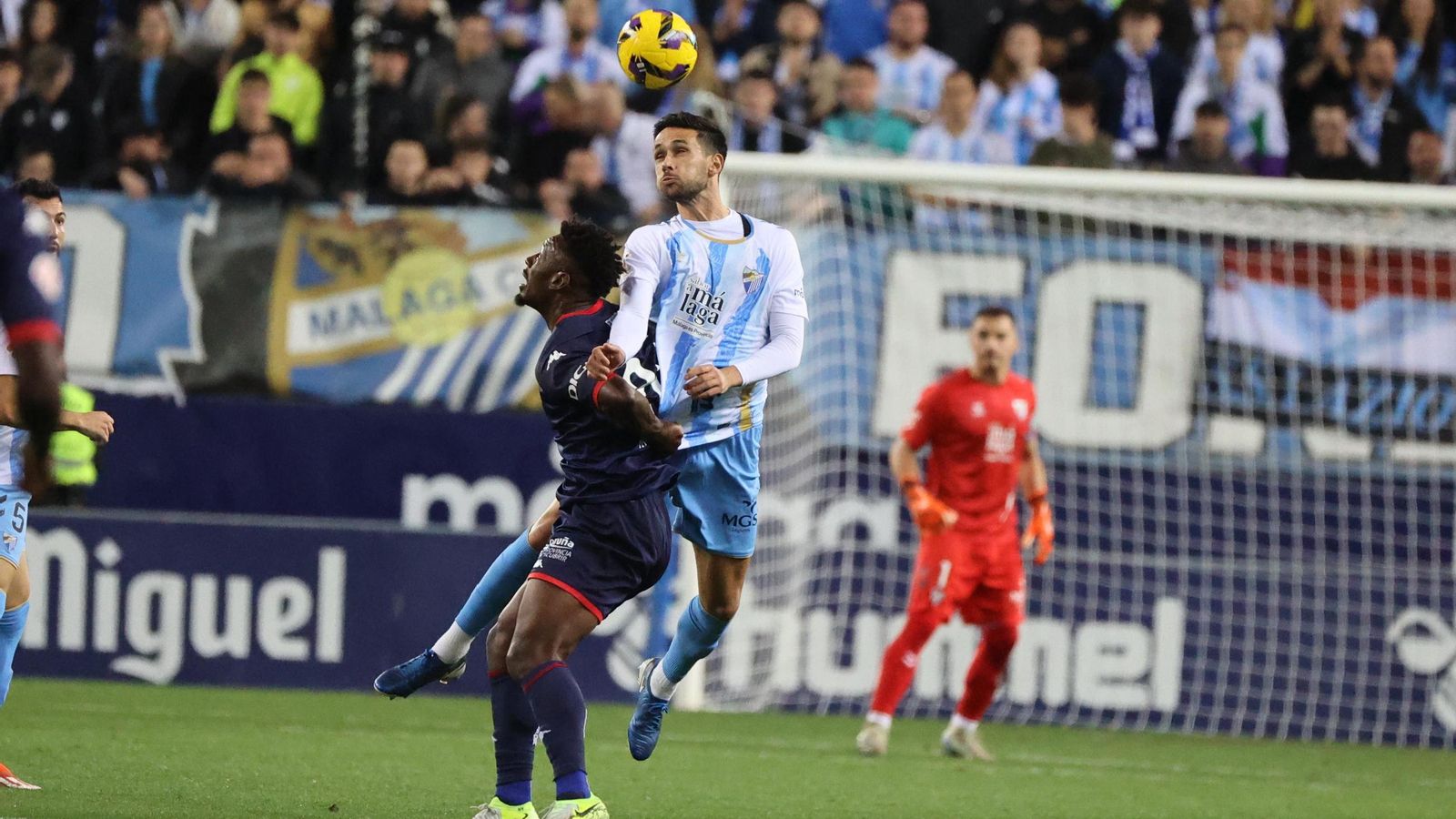 Las fotos del Málaga-Deportivo de La Coruña