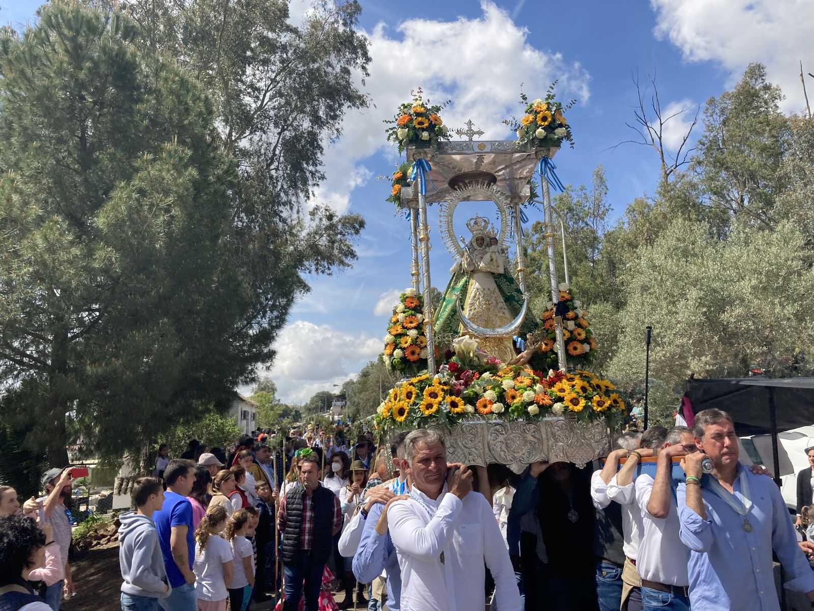 La romería de Veleras de Montoro, en imágenes