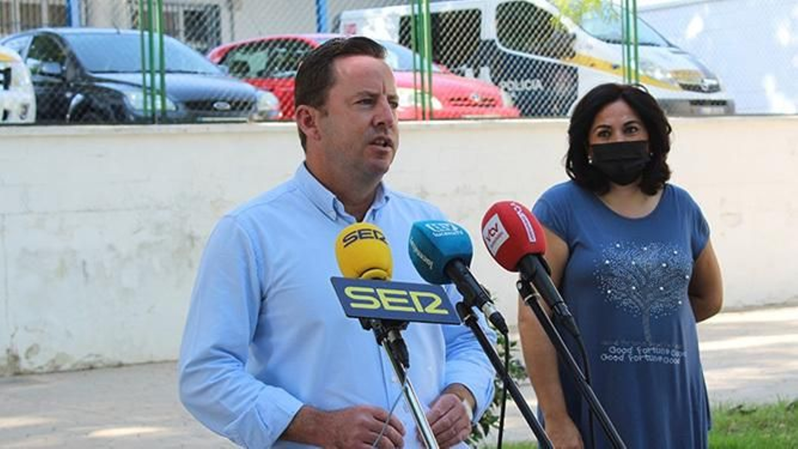 Francis Aguilar y María de la O Redondo. Francis Aguilar y María de la O Redondo.
