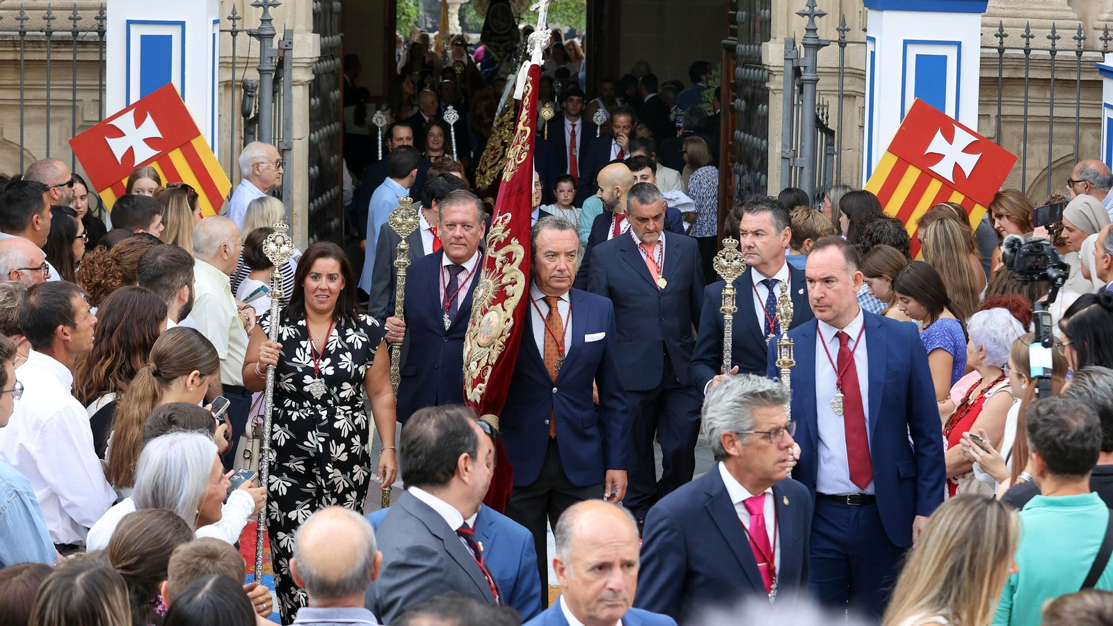 Imágenes de la procesión de La Patrona de Jerez