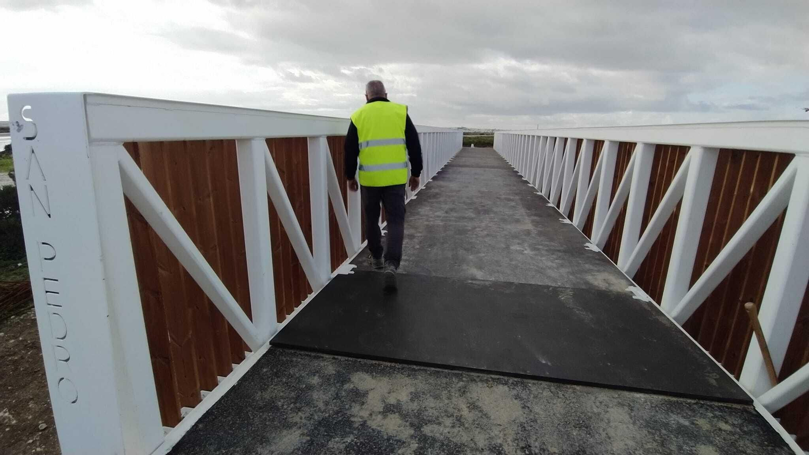 Así es el nuevo sendero que une San Fernando y Chiclana