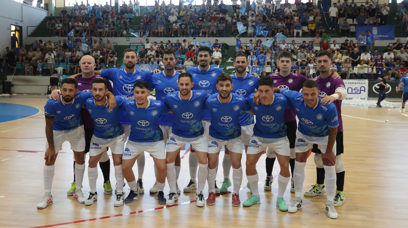 Imágenes del partido del Xerez Toyota Nimauto - Móstoles