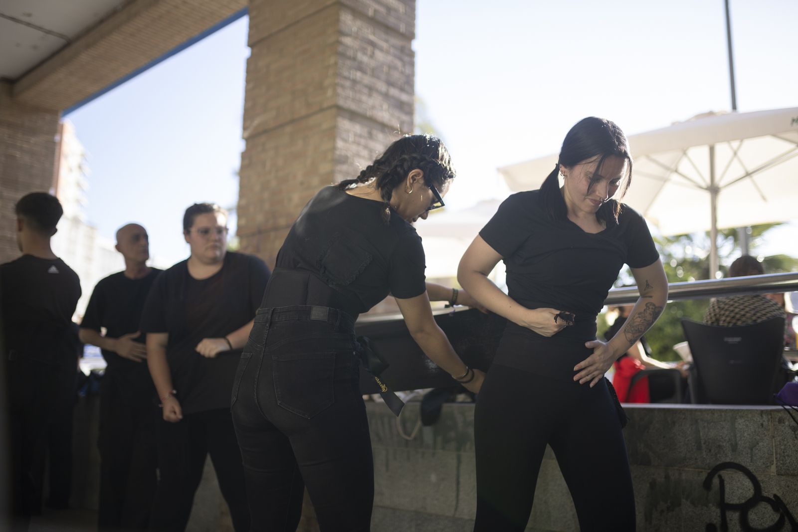 La Hermandad del Santo Entierro de la Semana Santa de Huelva 2023, en imágenes