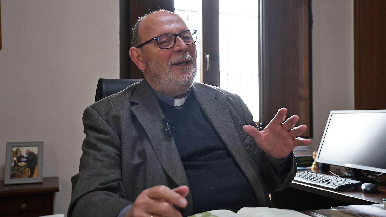Emilio Rodríguez, vicario general de la Diócesis de Huelva.