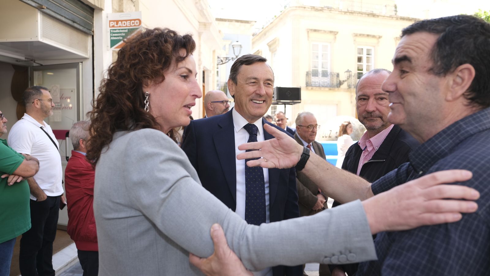 Imágenes de la presentación de la candidatura municipal del PP a Almería capital