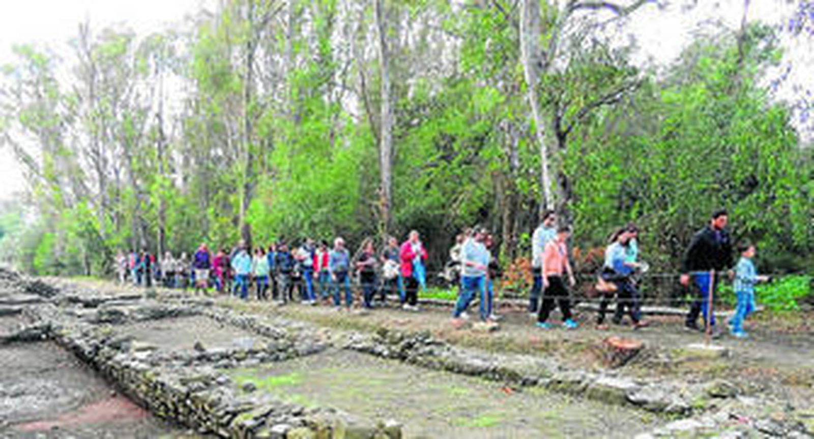 El público que participó en estas jornadas llegó desde diferentes puntos de la comarca.