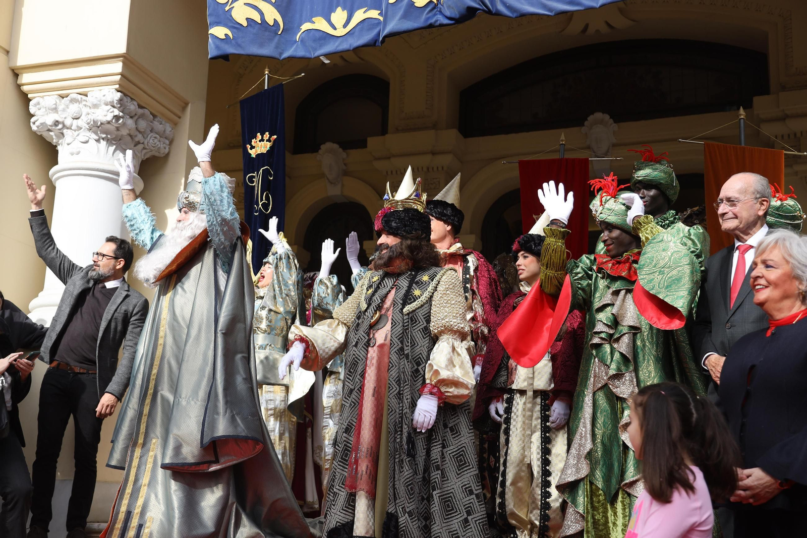 La Cabalgata de Reyes Magos de Málaga, en imágenes