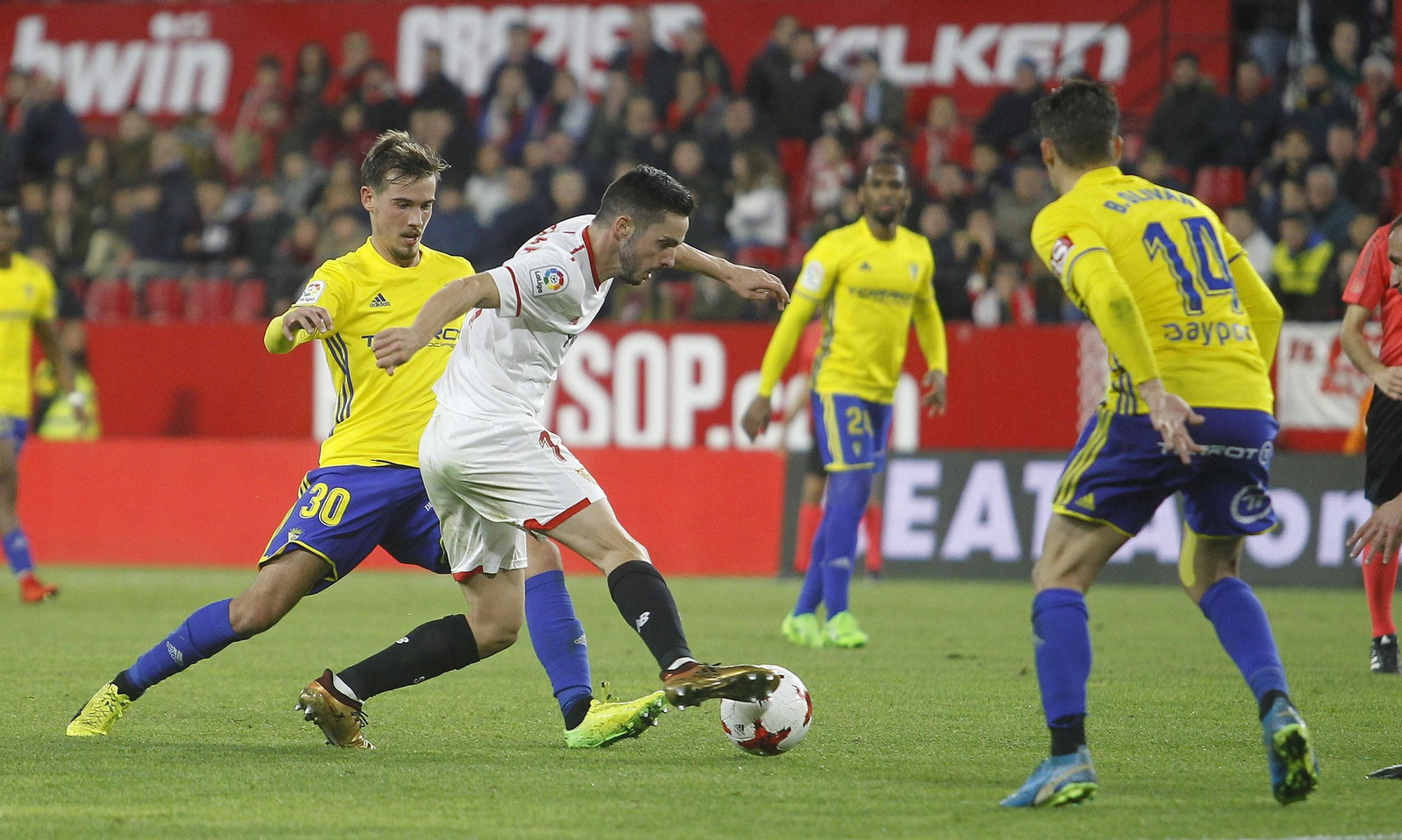 Las imágenes del Sevilla-Cádiz