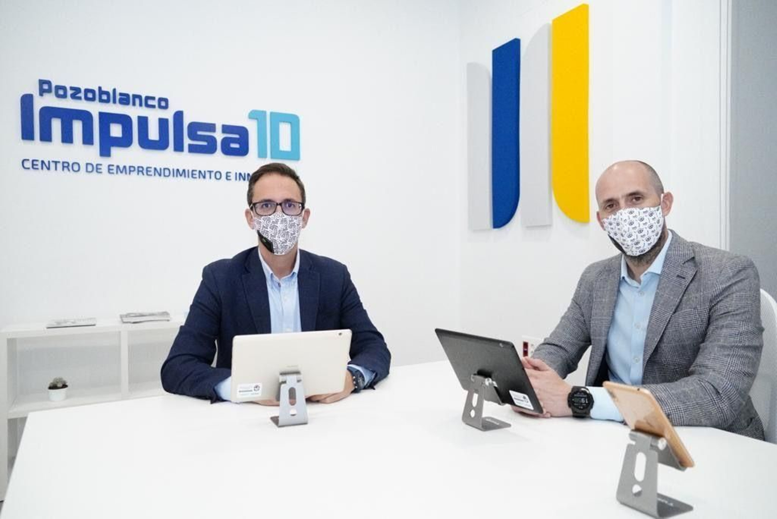 Santiago Cabello y Eduardo Lucena.