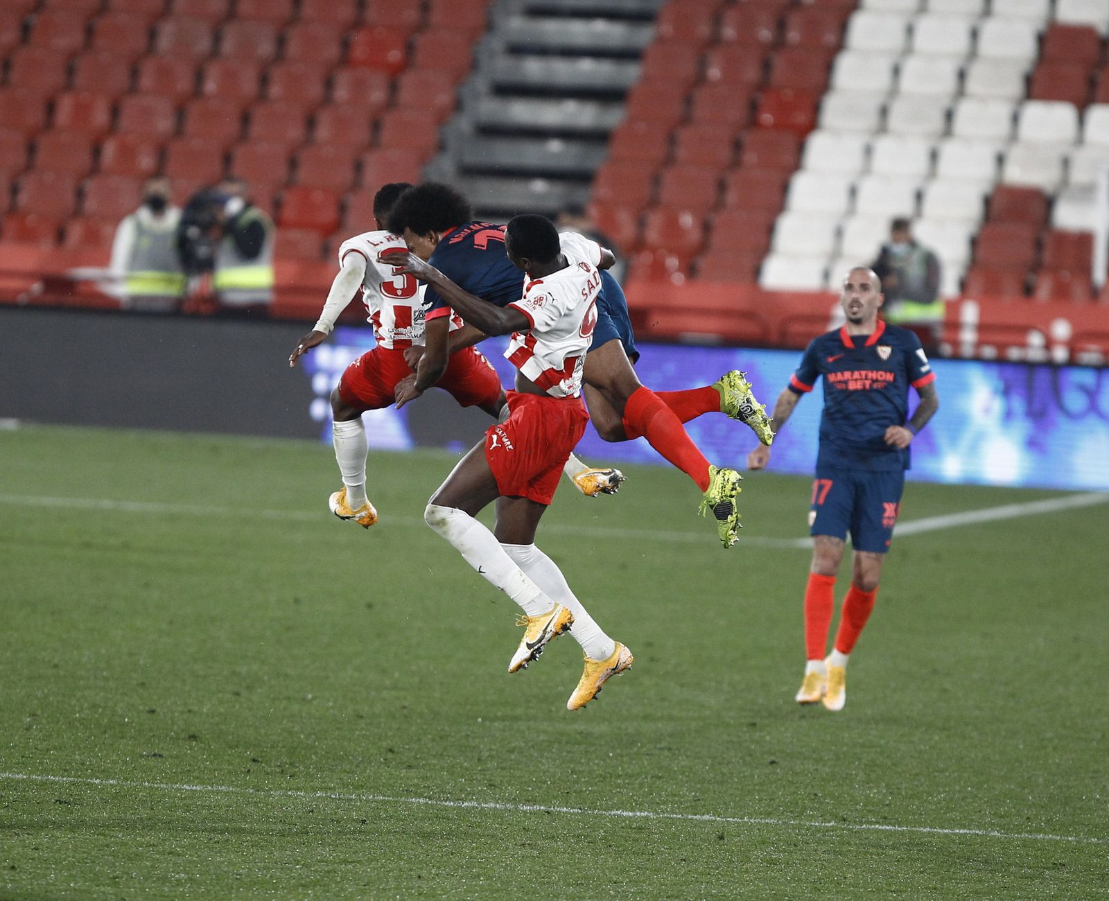 Fotogalería U.D. Almeria-Sevilla F.C. Copa del Rey Fútbol.