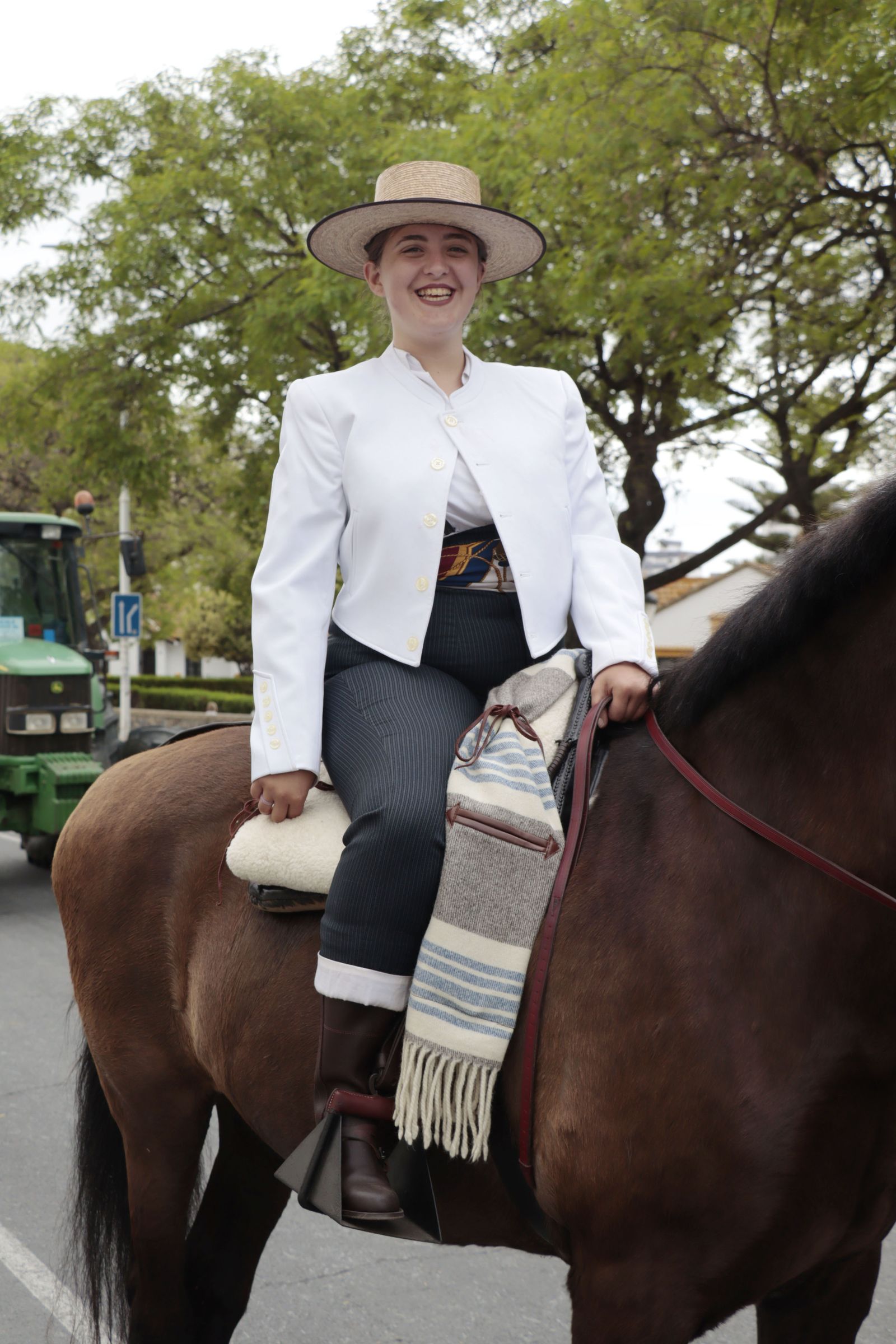 Imágenes de los carros de la Hermandad del Rocío de Huelva