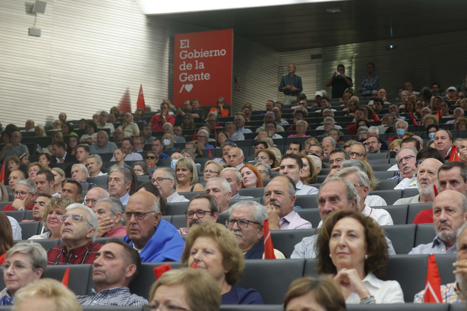 las imágenes del acto del PSOE en Sevilla
