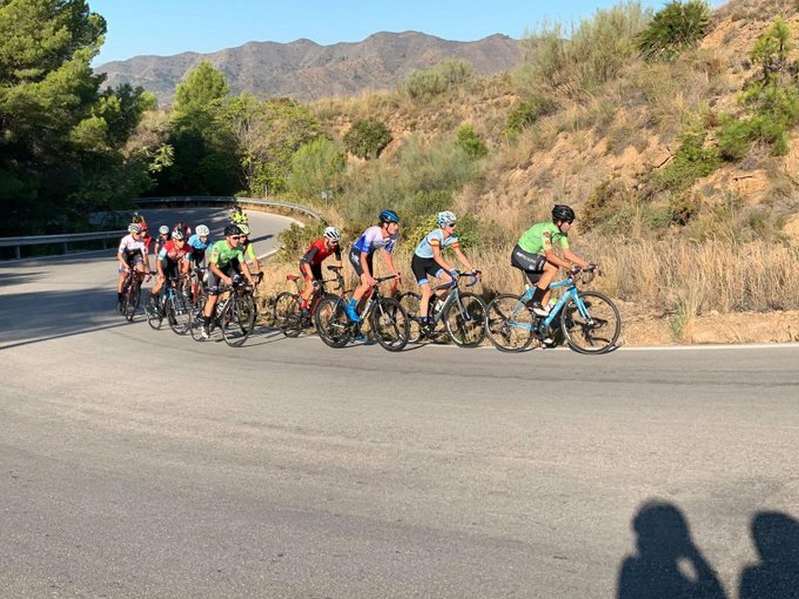 Una imagen de la subida.