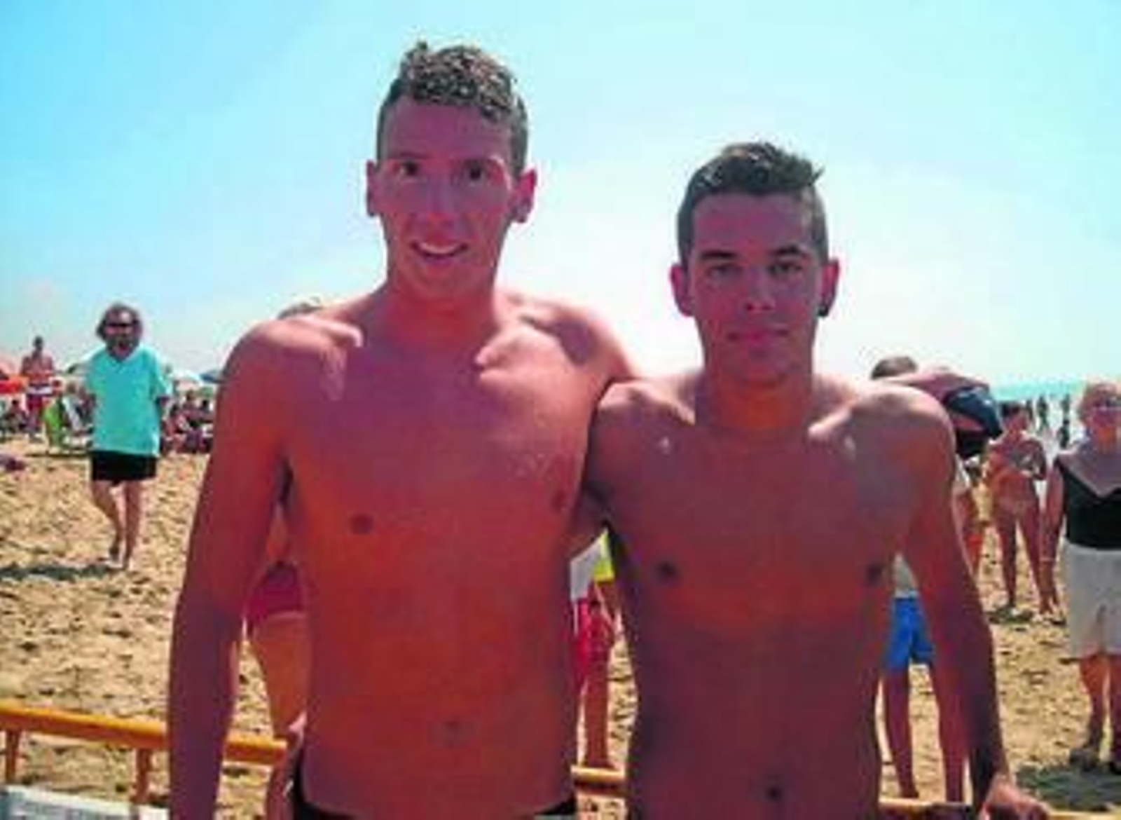 Miguel Bautista y Carlos Javier Brenes, los dos primeros clasificados. Miguel Bautista y Carlos Javier Brenes, los dos primeros clasificados.