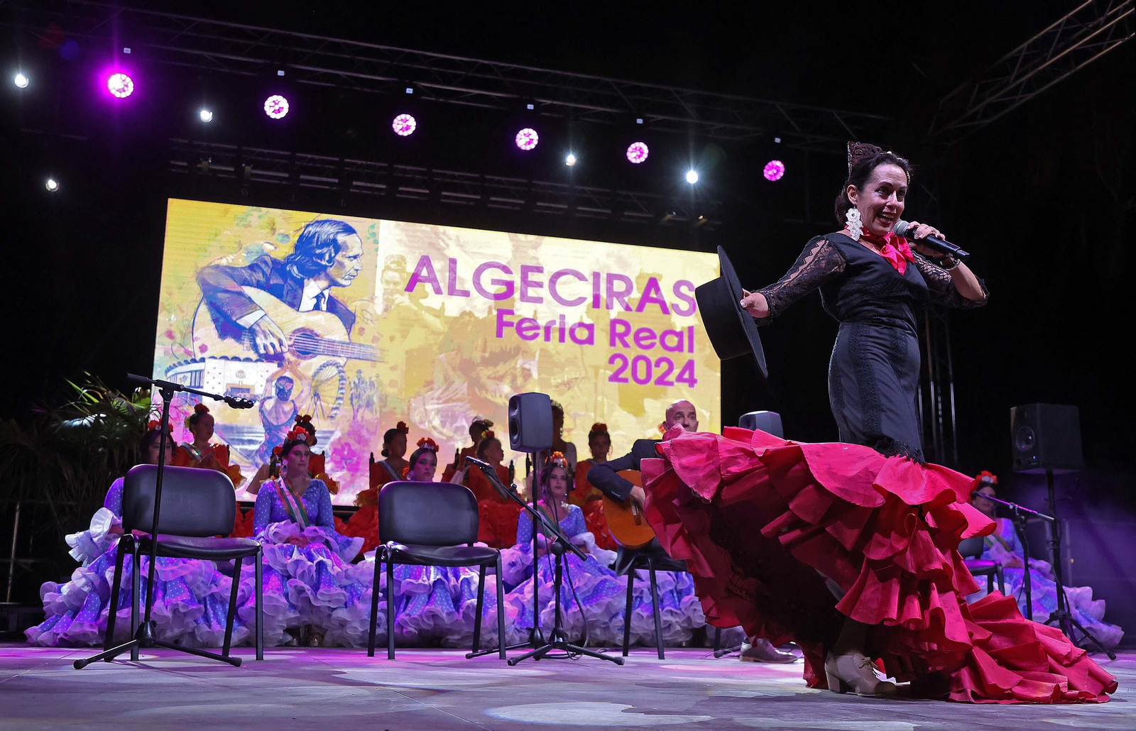 Imágenes de la Coronación y Pregón de la Feria Real de Algeciras 2024