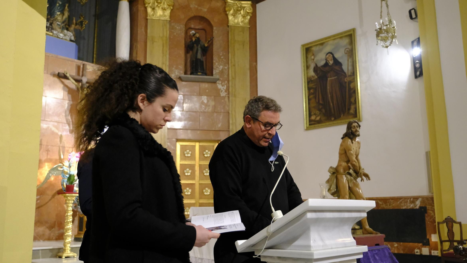 Imágenes del Via Crucis