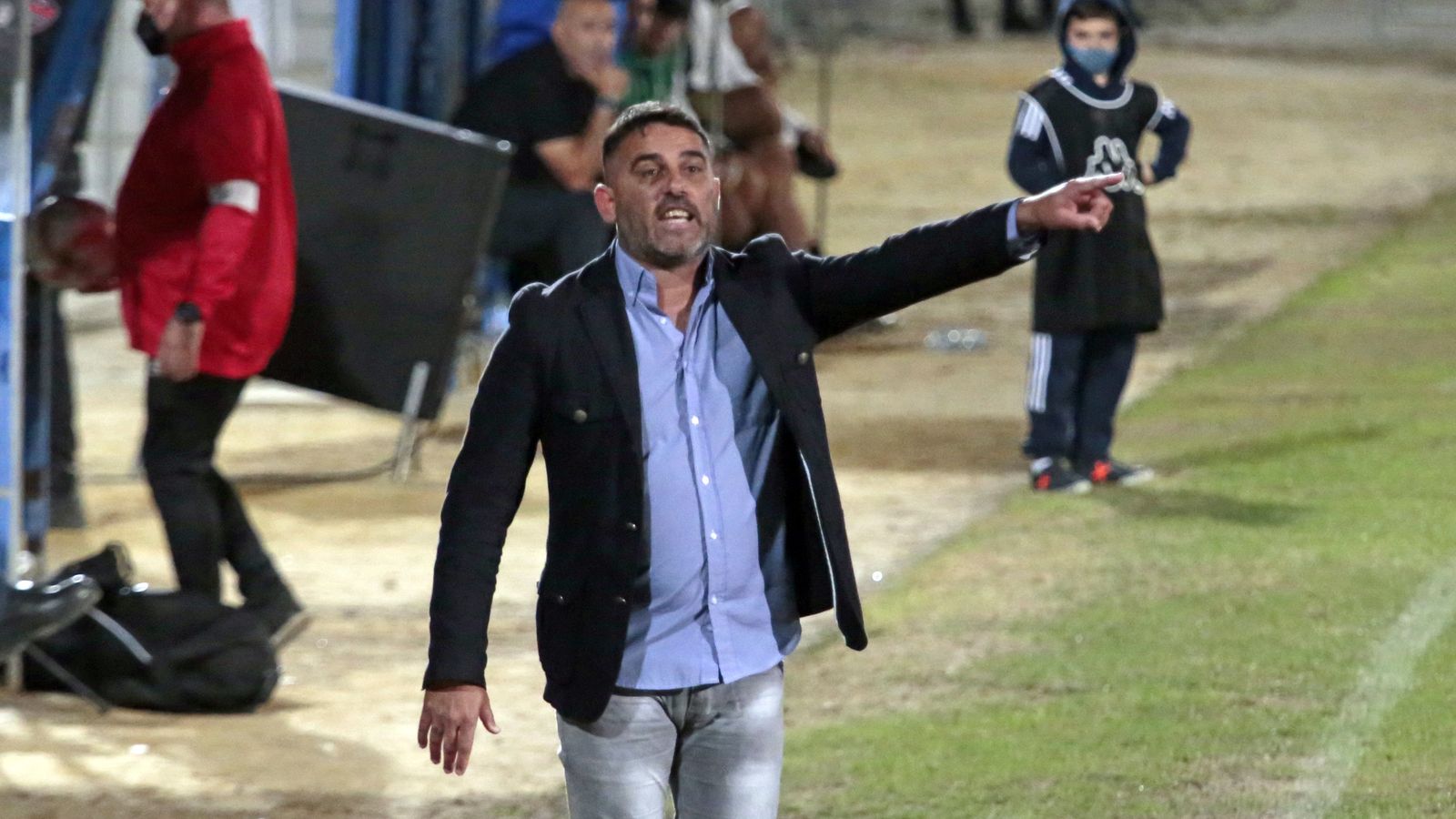 Imágenes del Xerez CD y el CD Rota en el Pedro S. Garrido