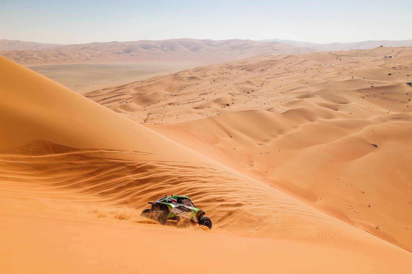 Las mejores fotos del Dakar por las dunas