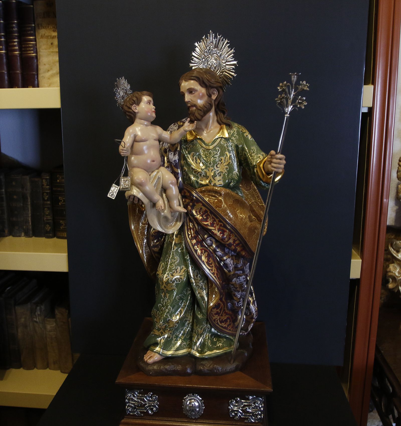 Exposición de San José en el Santo Angel