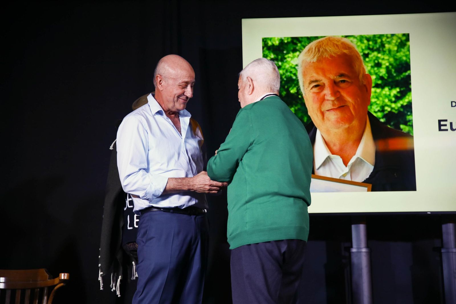 Las imágenes del premio desierto de Tabernas a Eugenio Alabiso en el Almería Western Film Festival