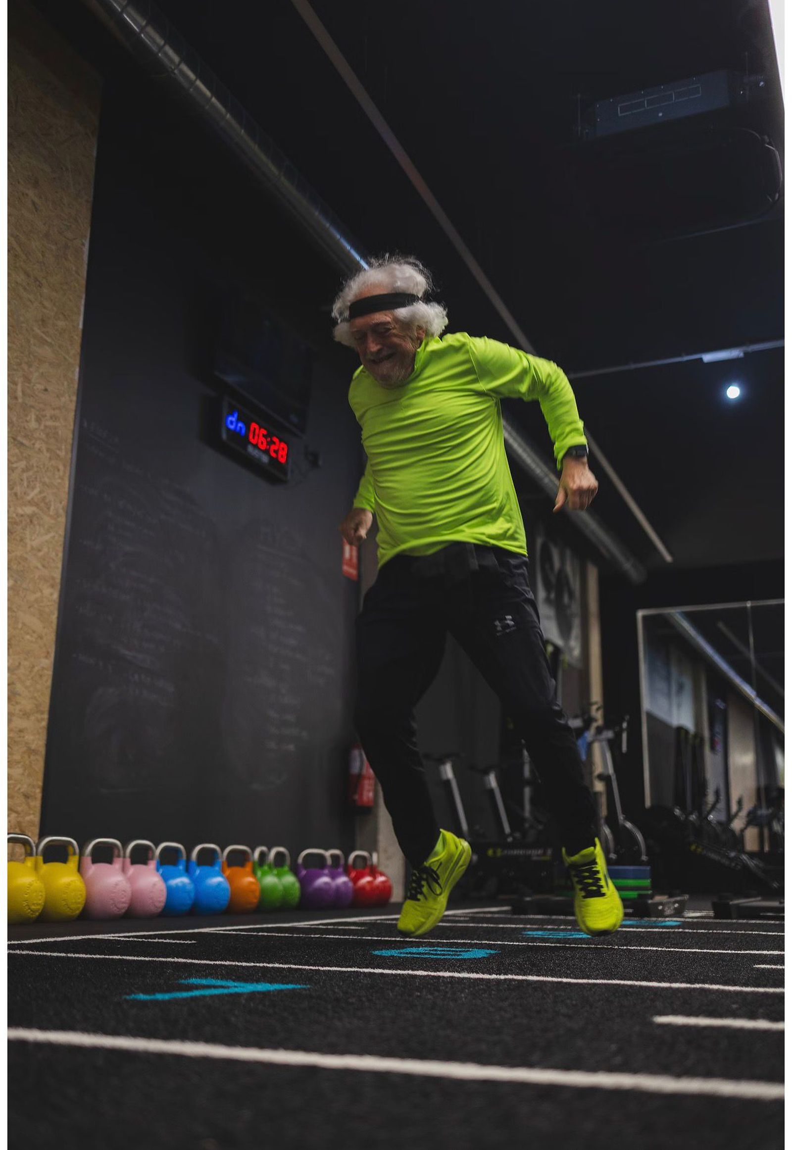 Alejandro Rojas-Marcos, ex alcalde de Sevilla y uno de los deportistas más llamativos de esta modalidad.