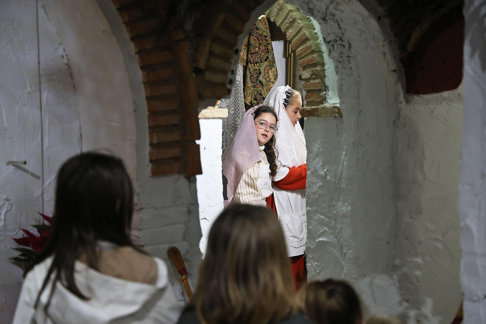 Las imágenes del Belén Viviente de Beas