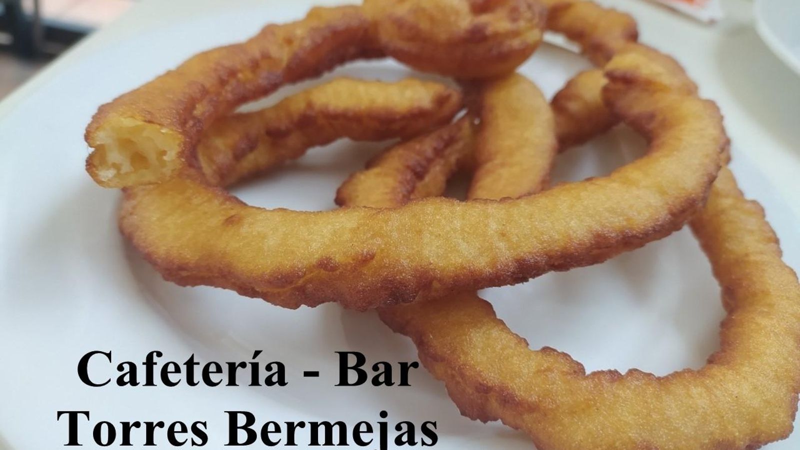 Churros de la Cafetería Torres Bermejas