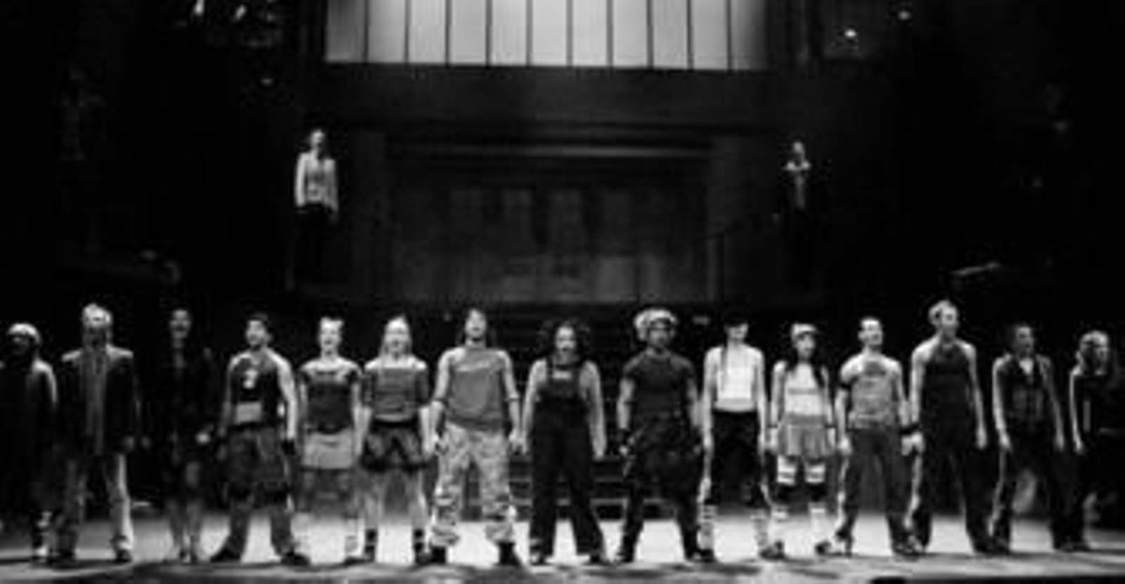 Una escena de 'Fama, el musical', que se representará esta noche por primera vez en el Gran Teatro.