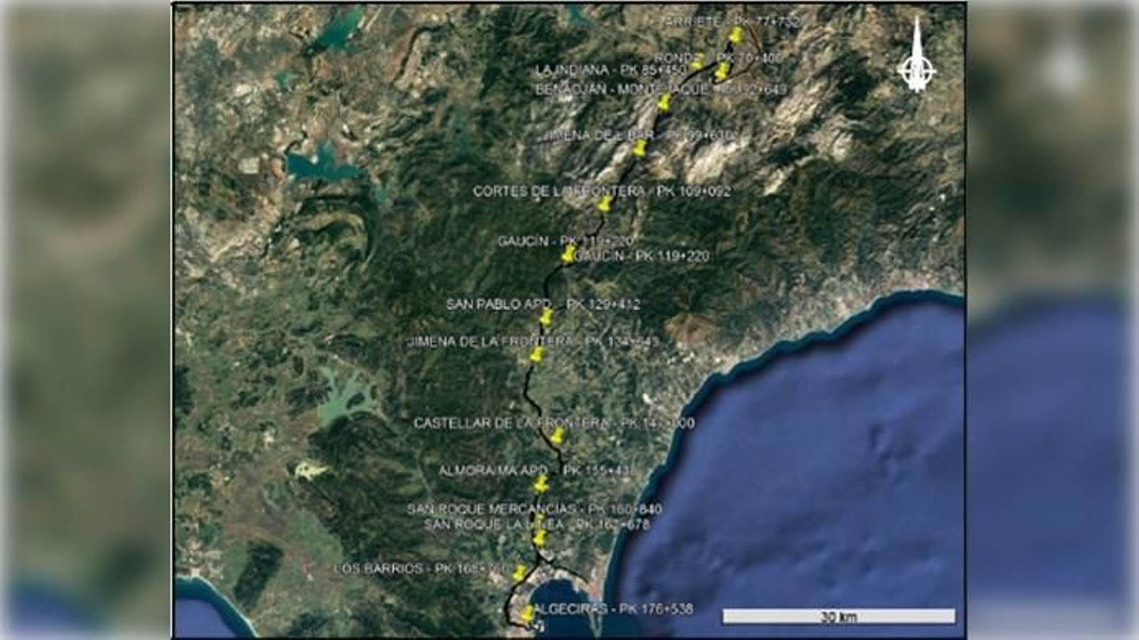 Ámbito geográfico de las expropiaciones a realizar.