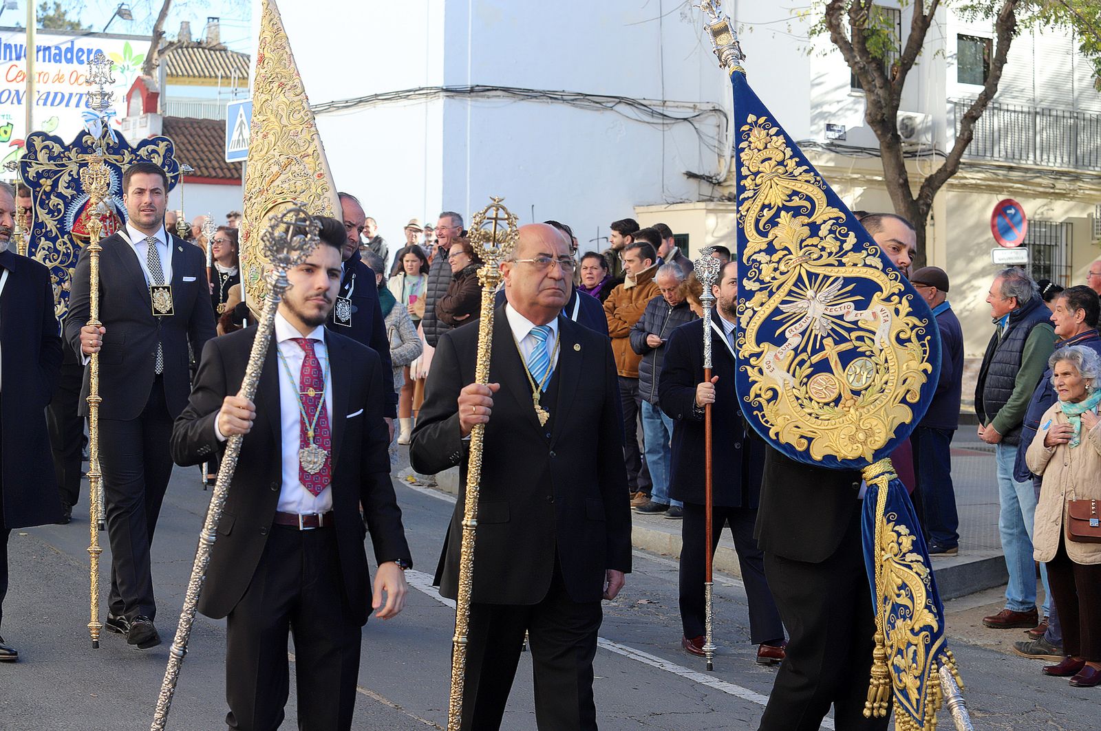Imágenes de la procesión de San Sebastián en Huelva