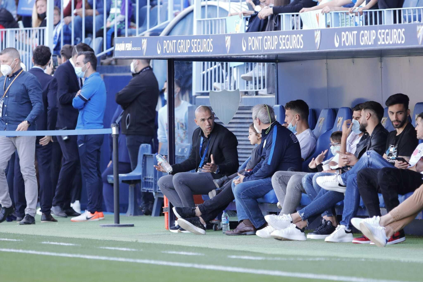 Las fotos del Málaga CF-Real Valladolid