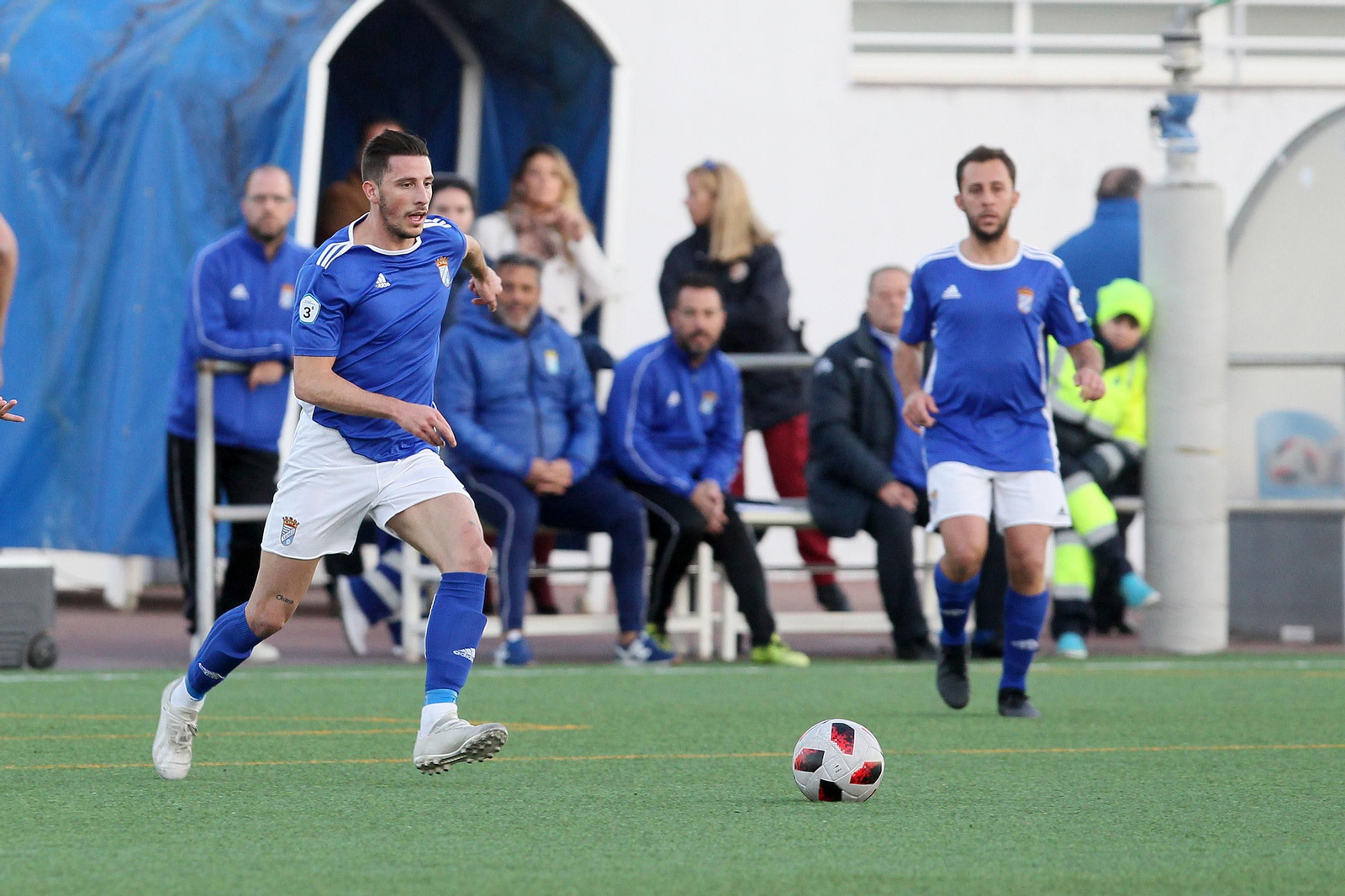 Partido entre Xerez CD y Betis Deportivo en Complejo Deportivo La Granja