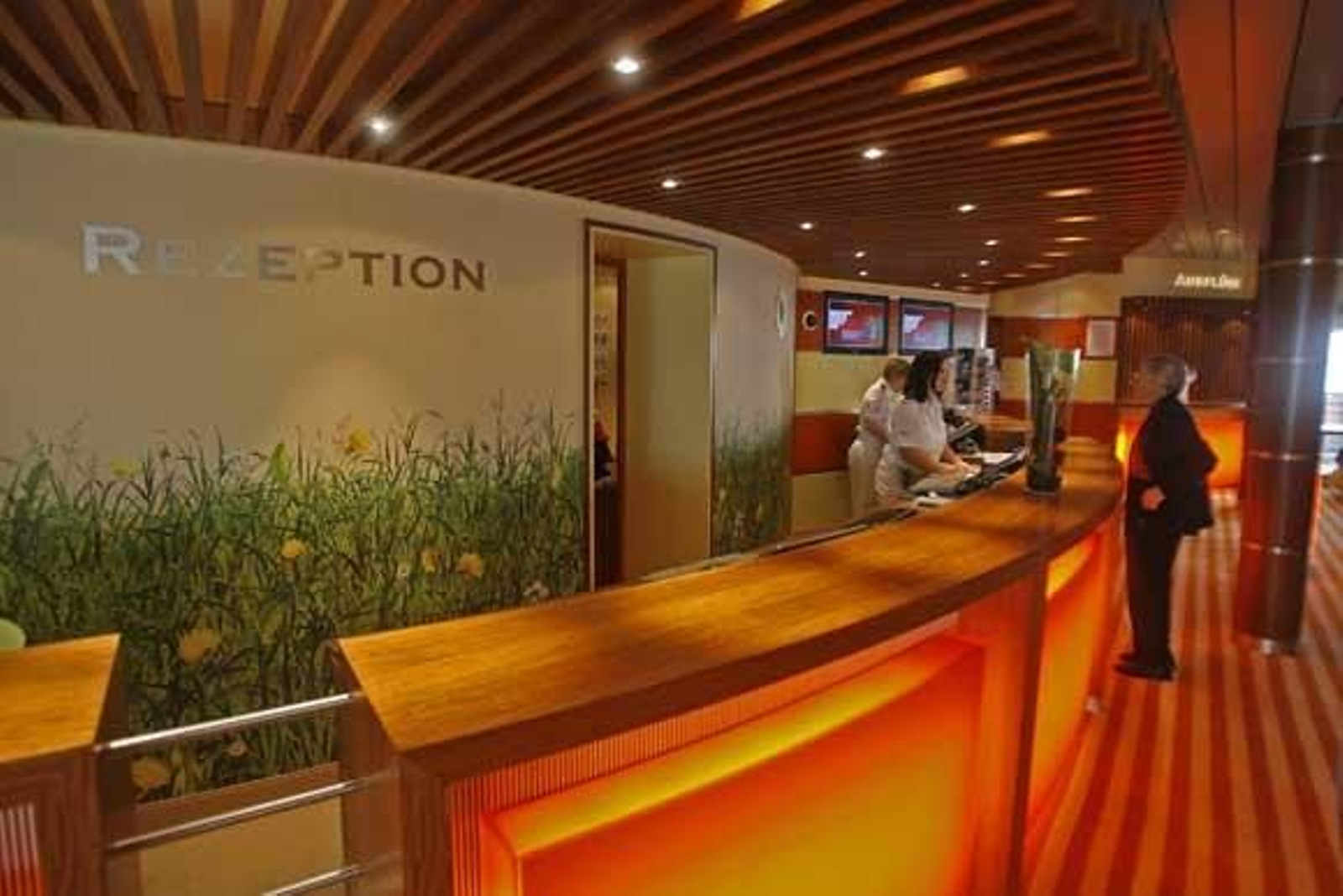 El 'Aidablu' es el primero de los 300 buques de este tipo que atracarán este año en el Puerto de Cádiz

Foto: Joaquin Pino