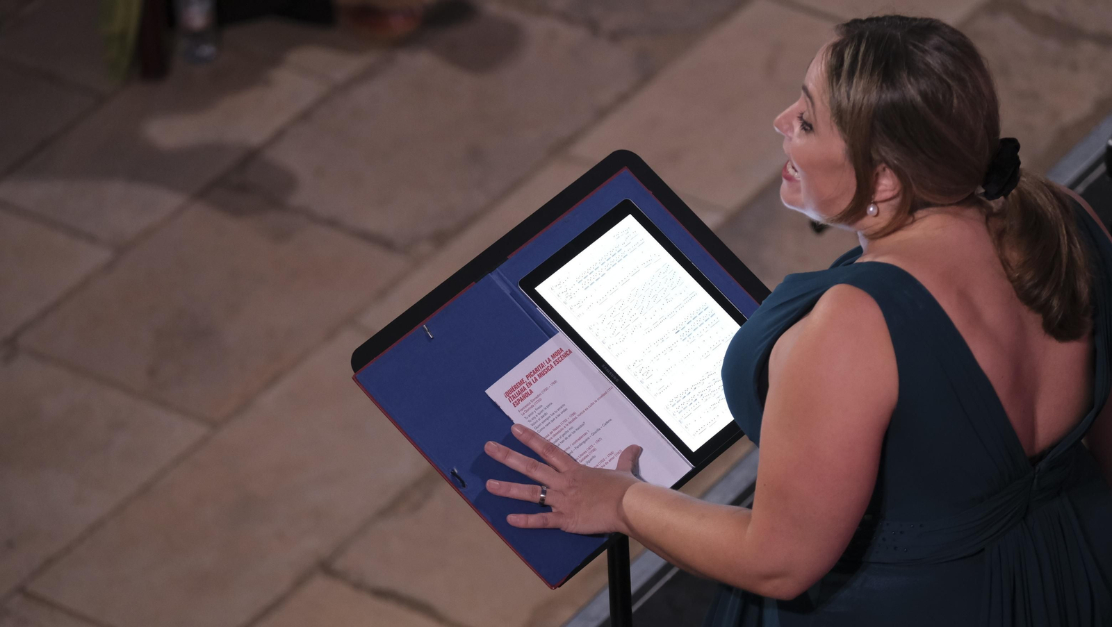 Imágenes del concierto de Harmonía del Parnás en el Festival de Música Renacentista y Barroca de Vélez Blanco