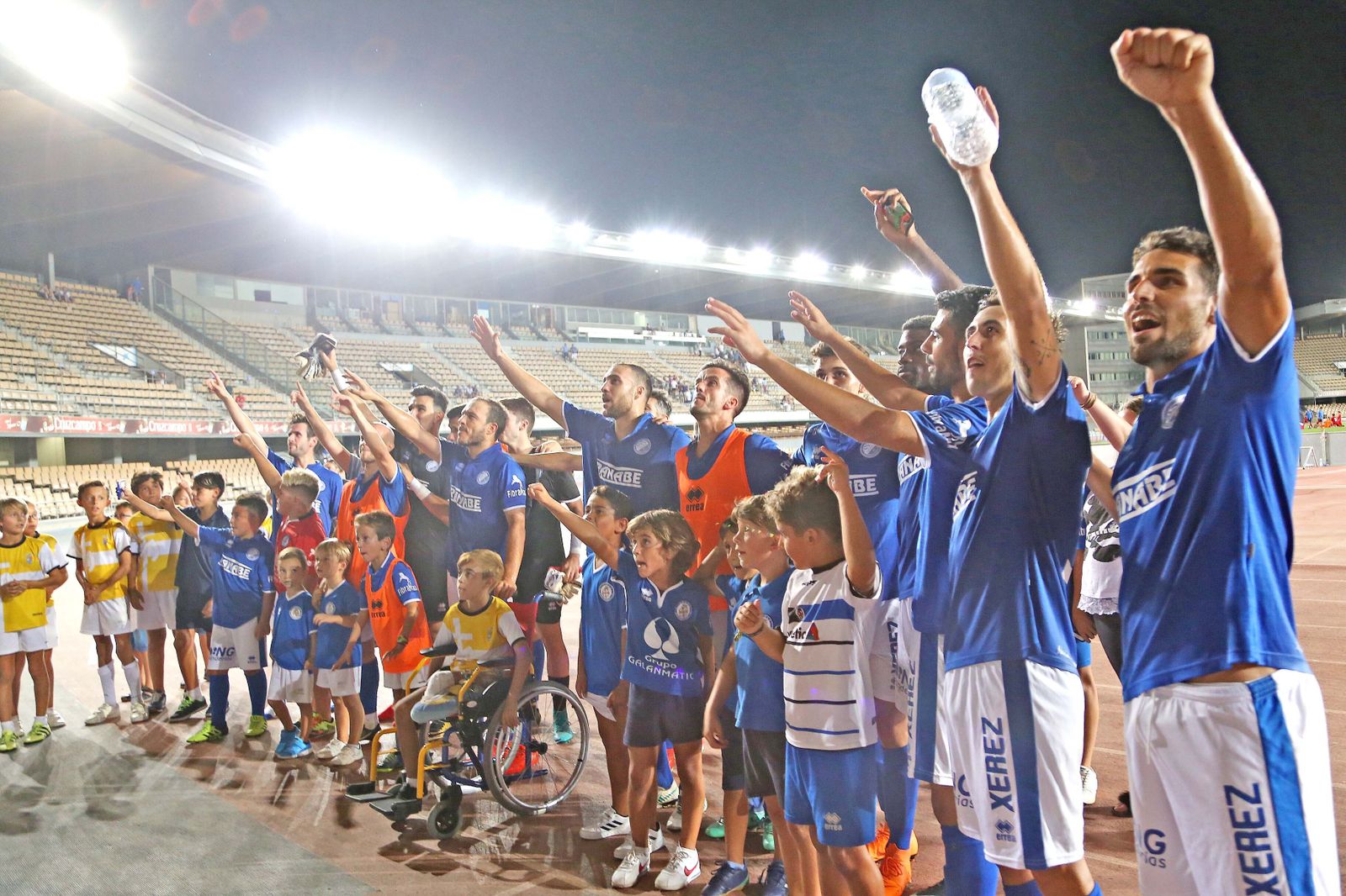 Los diez años del Xerez DFC, en imágenes