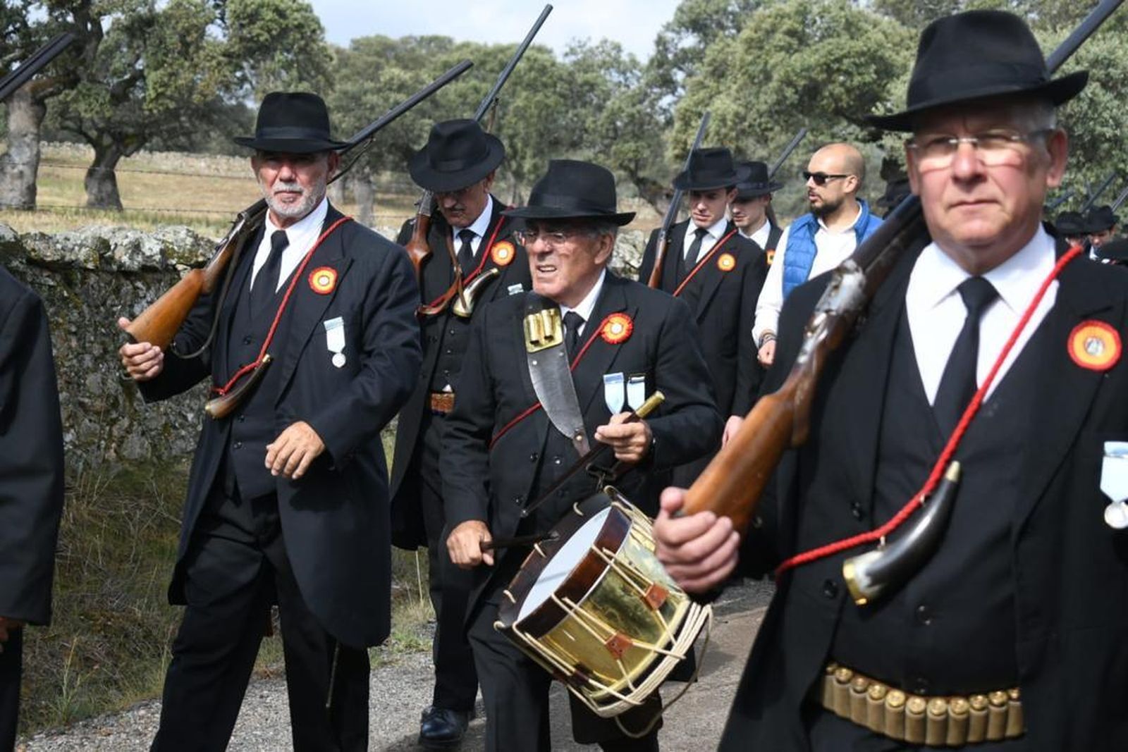 La despedida de la Virgen de Luna en Pozoblanco, en fotografías