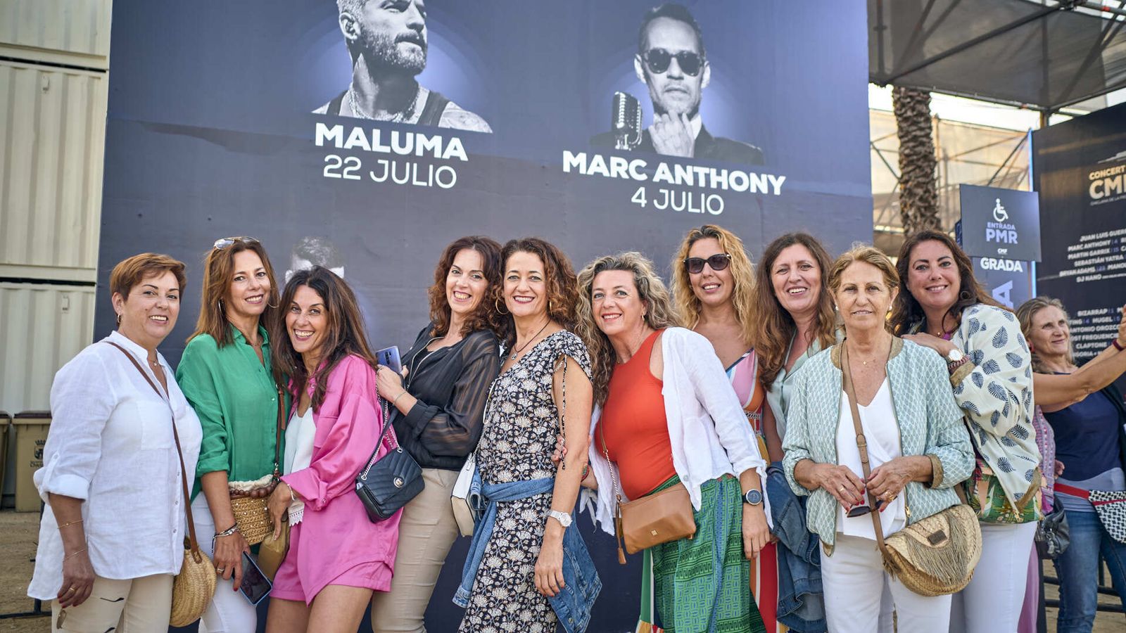 Concierto de Marc Anthony en el CMF deChiclana