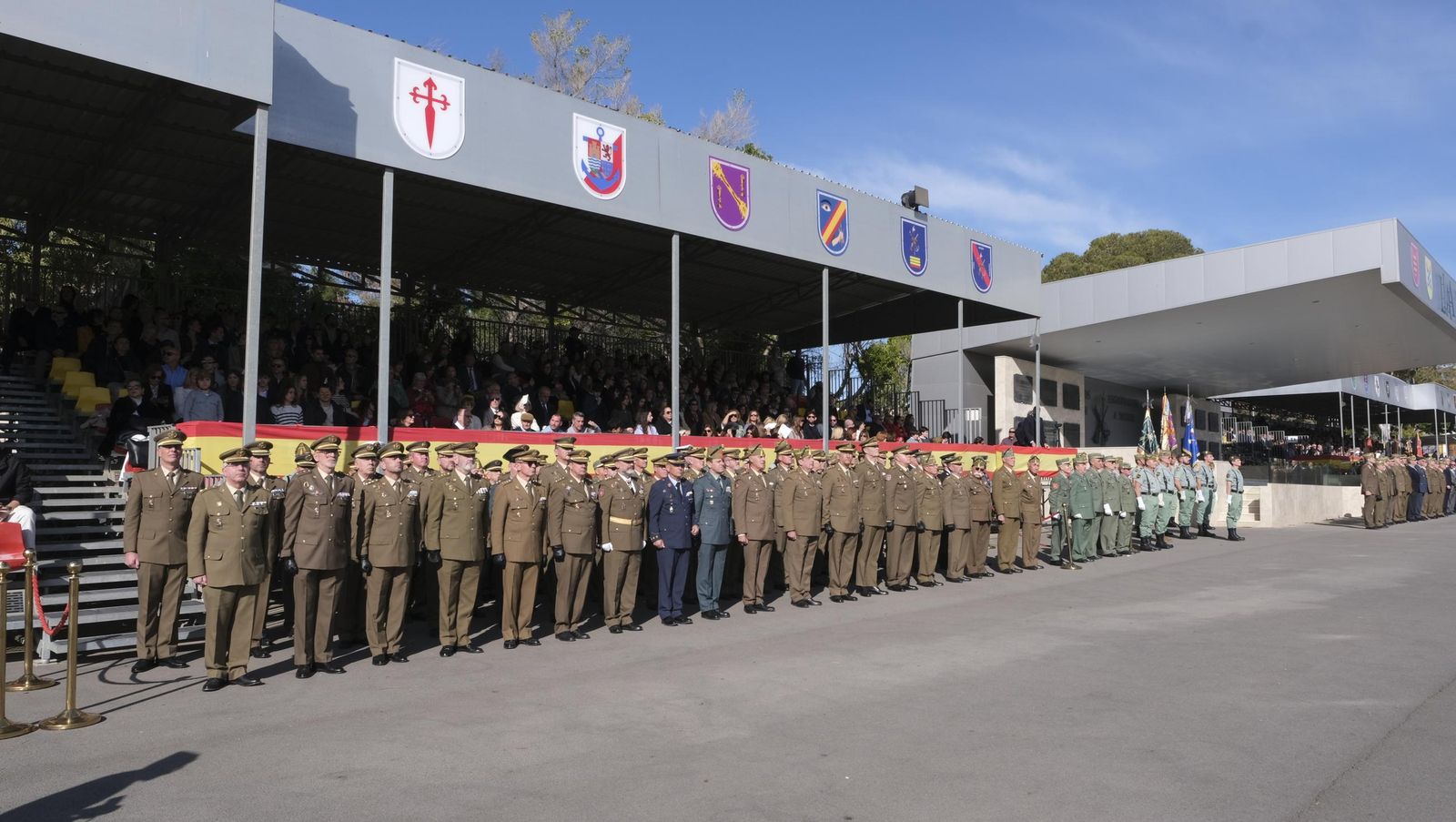 Conmemoración del Combate de Edchera en la Base Álvarez de Sotomayor de La Legión, en imágenes